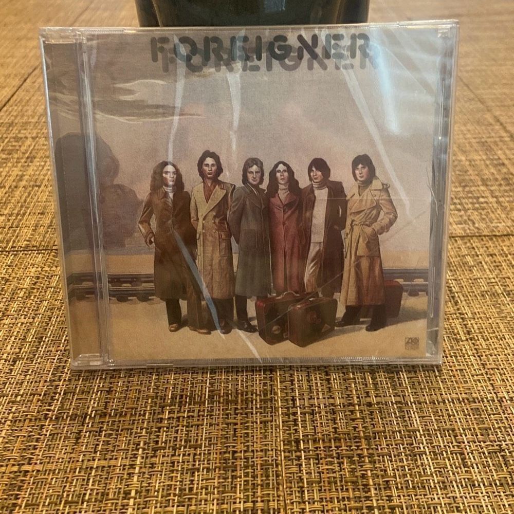 FOREIGNER Self-Titled CD (2002) Atlantic Remastered -Still Sealed - Cracked Case